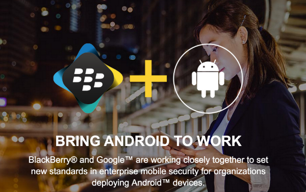 همکاری گوگل و بلک بری