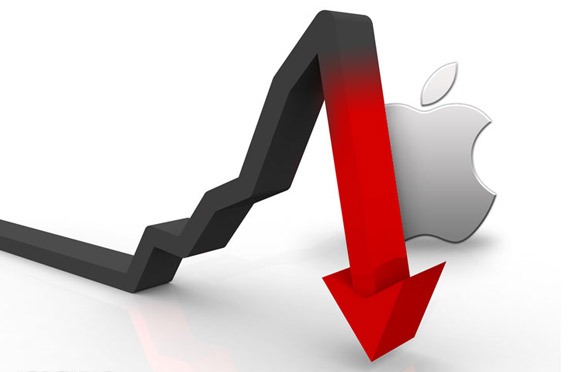 سقوط ارزش سهام اپل