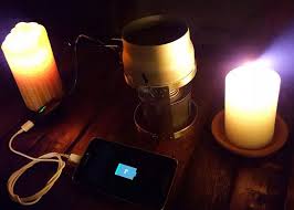 شارژ موبایل با شمع