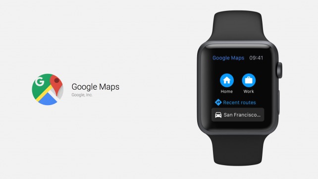 Google Maps برای ساعت اپل