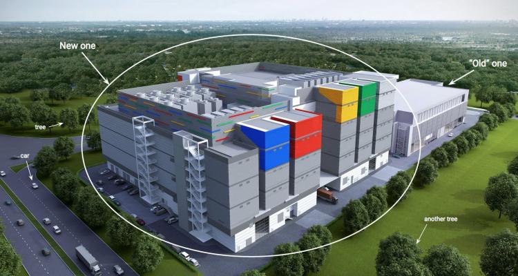 ساخت دومین دیتا سنتر گوگل