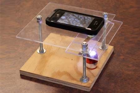 تبدیل موبایل به میکروسکوپ