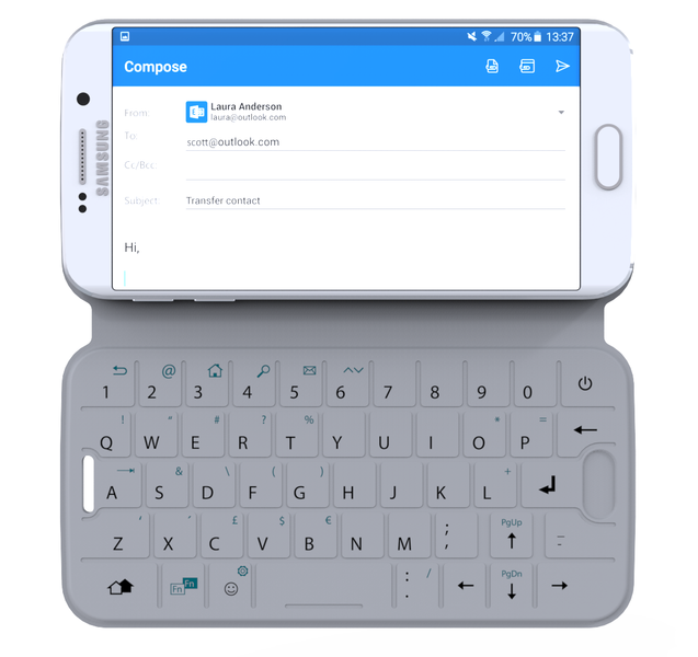 SlimType کاور صفحه کلید دار1