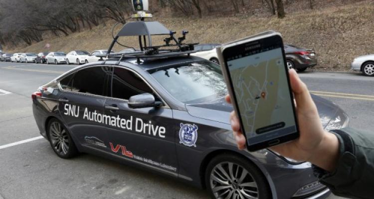 تاکسی بدون راننده در کره جنوبی