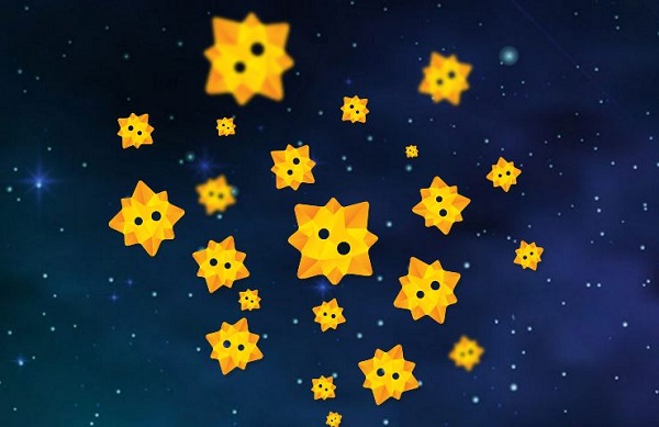 دکمه های سحرآمیز، ستاره های مهرآمیز