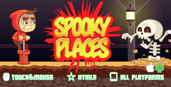 دانلود بازی Spooky Places به صورت HTML5