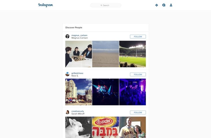 اضافه شدن قابلیت Discover به نسخه وب اینستاگرام2