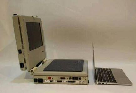 لپ تاپ 25 سال پیش 