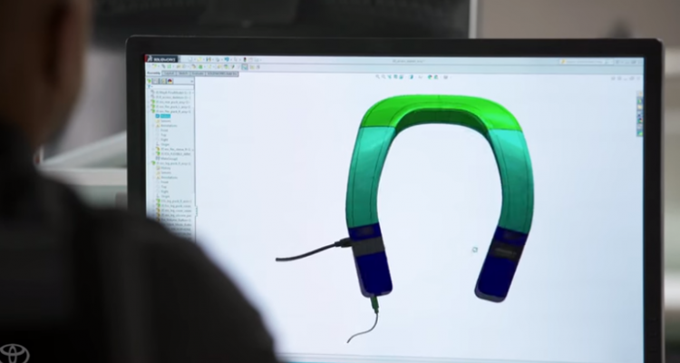 گجت ویژه نابینایان تویوتا