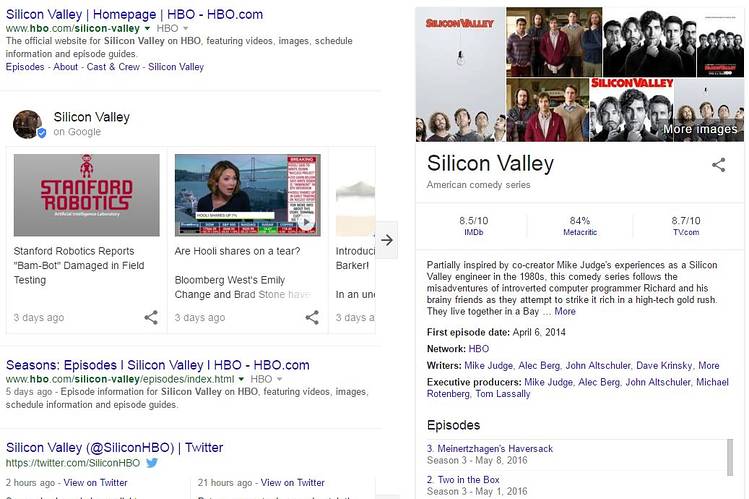 نمایش مستقیم محتویات در جستجوي گوگل1