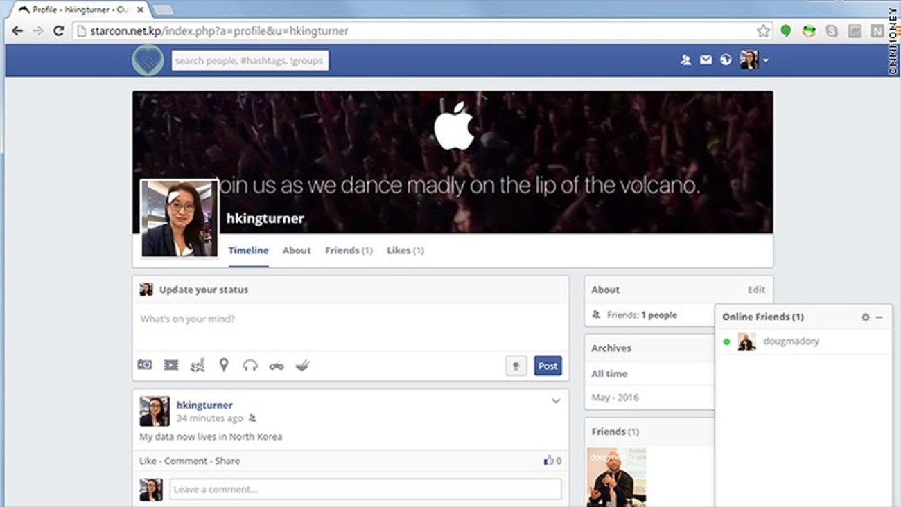 فیسبوک بومی در کره شمالی