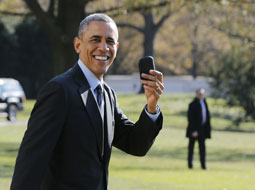 اوباما بلک بری اش را کنار گذاشت