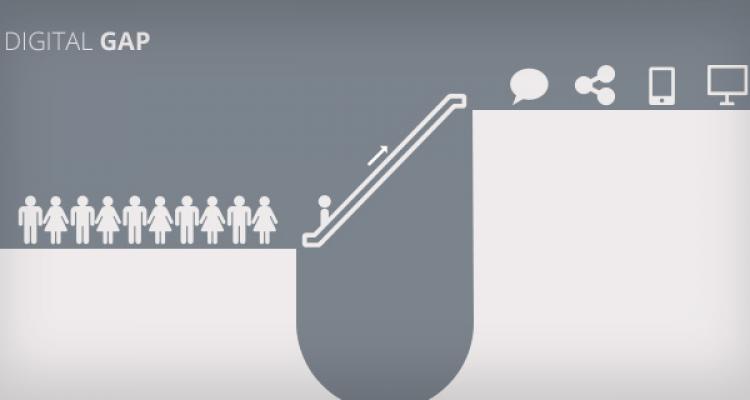 شکاف دیجیتالی در جهان کاهش یافت