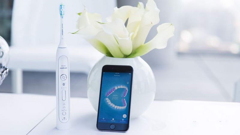 مسواک مجهز به بلوتوث