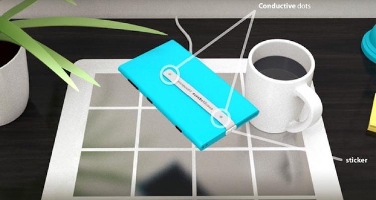 برچسب شارژ بیسیم موبایل