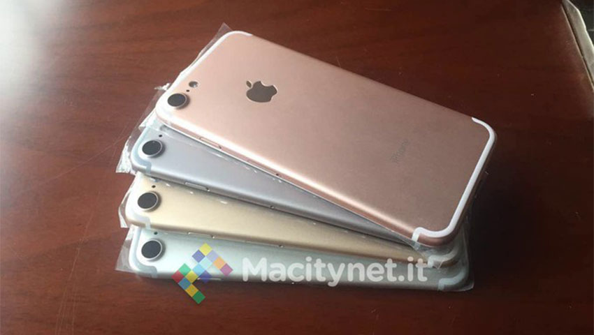 آیفون 7 در چهار رنگ مختلف