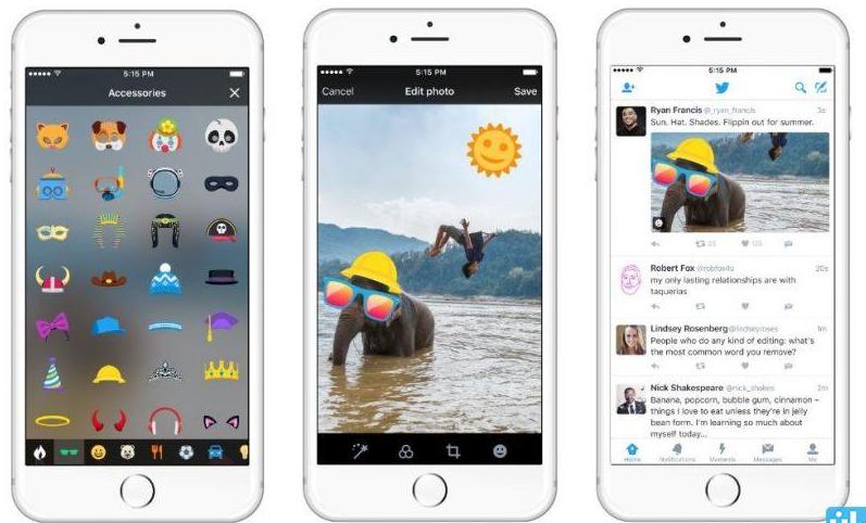 ورود توئیتر به جمع استیکر داران2