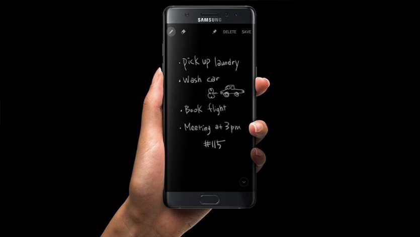 صفحه Always ON در گلکسی 7