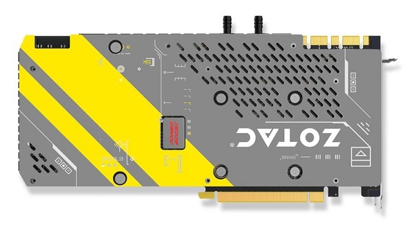 کارت گرافیک با خنک کننده آبی