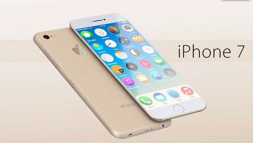 نمای جلویی آیفون 7