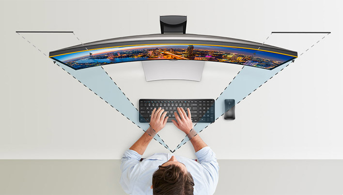 با مانیتور خمیده دل آشنا شوید