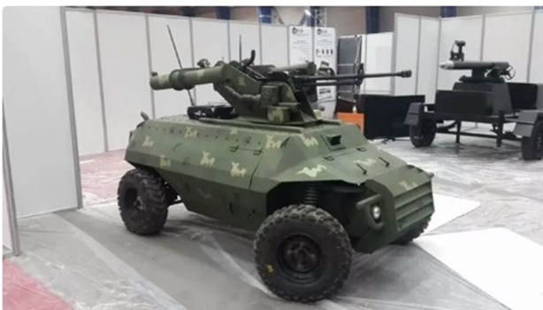 خودروی رباتیک مسلح برای جنگ