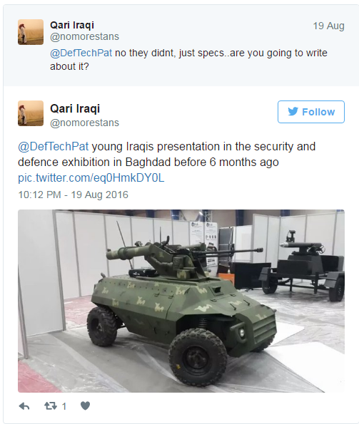 خودروی رباتیک مسلح برای جنگ1