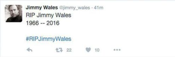 هک شدن توئیتر موسس ویکی پدیا2