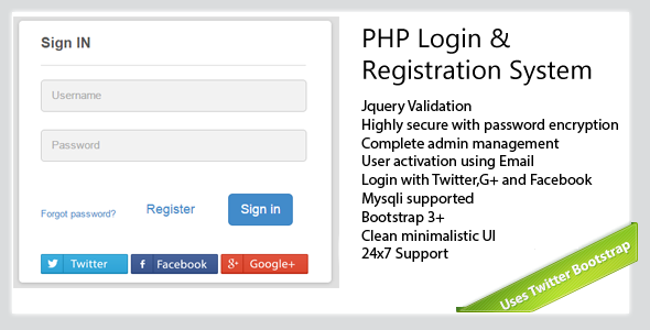 اسکریپت ورود و عضویت پیشرفته Secure PHP Login نسخه 3.1اسکریپت ورود و عضویت پیشرفته Secure PHP Login نسخه 3.1