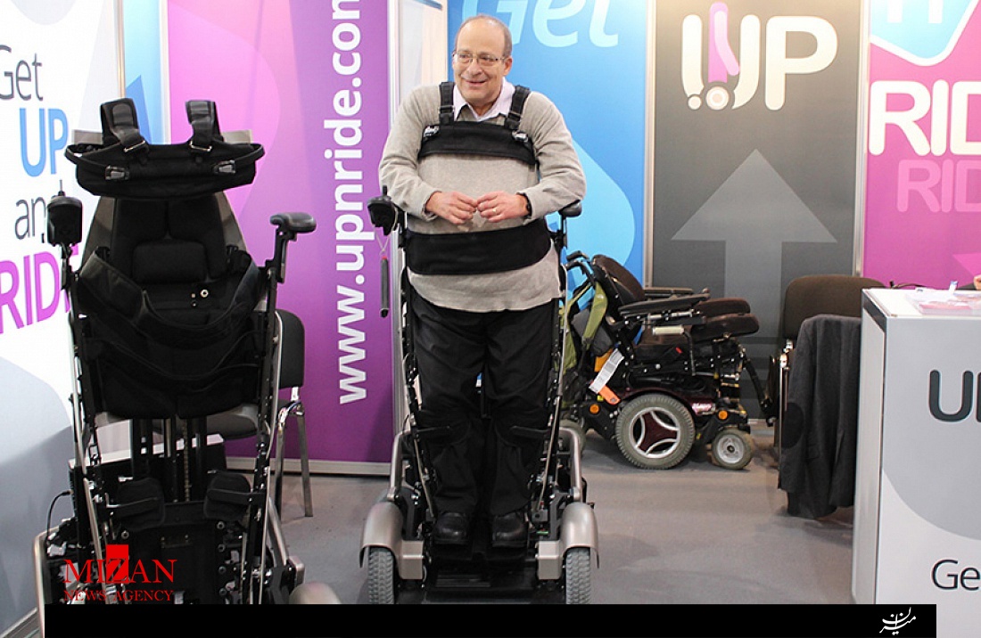 امکان حرکت عمودی با ویلچر UPnRIDE