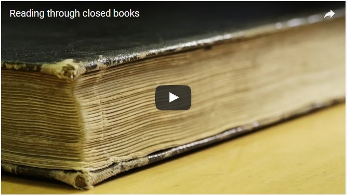 خواندن کتاب بدون بازکردن آن!