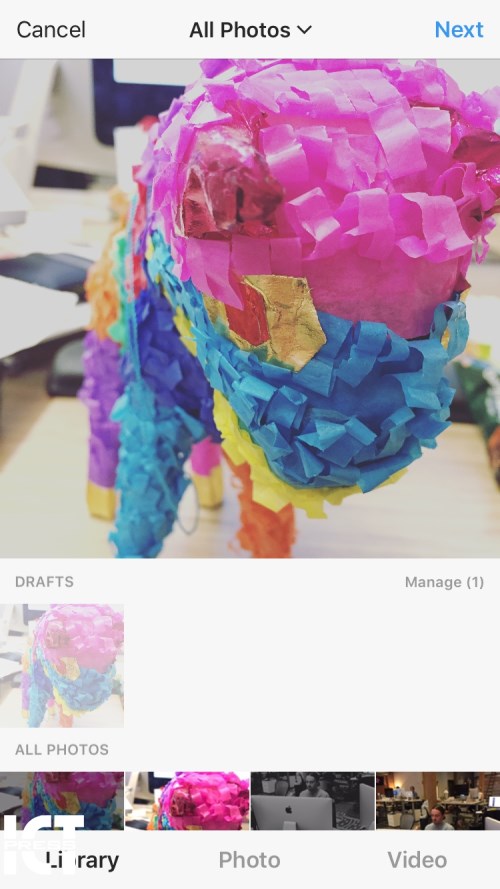 قابلیت Save Draft در اینستاگرام