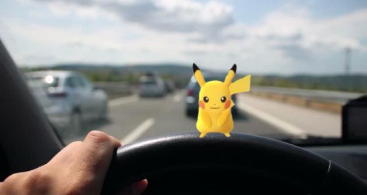 تاثیر پوکیمون در کیفیت رانندگی