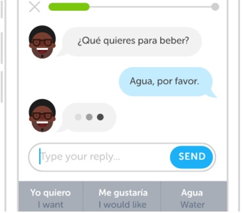 یادگیری زبان با چت‌روبات‌های Duolingo 2