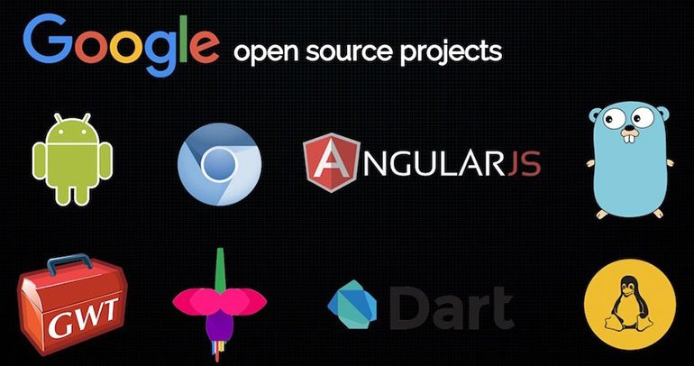 پروژه های متن باز گوگل