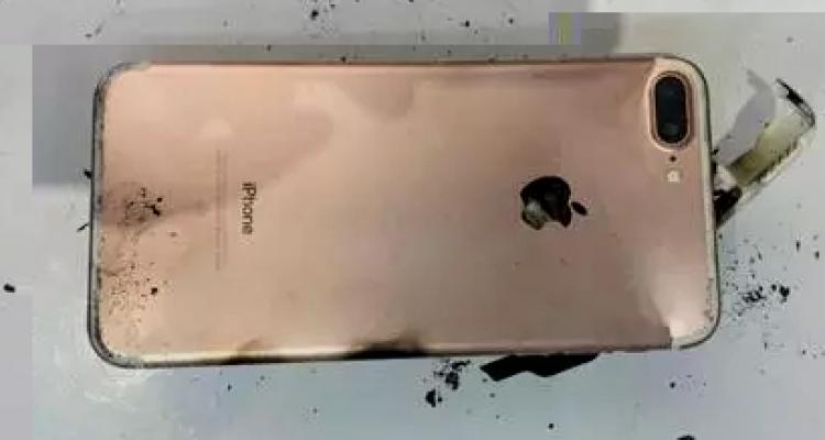 آیفون 7 پلاس بعد از افتادن منفجر شد