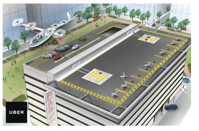 پستچیهای پرنده Uber