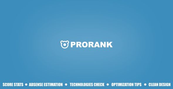 دانلود اسکریپت بررسی سئو وبسایت ProRank نسخه 1.0.3