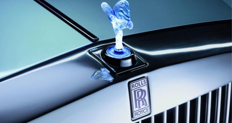 دزدیدن آرم رولز رویس