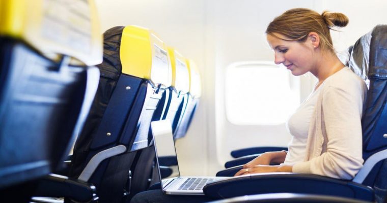 استفاده اینترنت پرسرعت حتی در هواپیما!