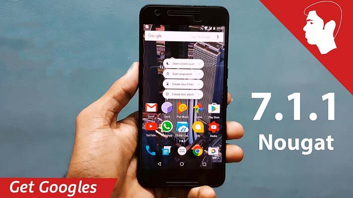 آپدیت اسمارت فون ها به اندروید 7.1.1 نوقا