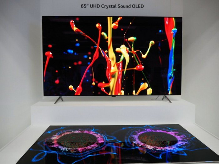 نمایشگر OLED الجی بدون بلندگو