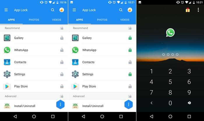 مخفی کردن عکس های گوشی