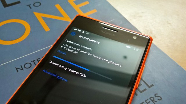 بیلد ۱۵۰۴۳ ویندوز۱۰ موبایل