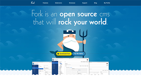اسکریپت مدیریت محتوای فورک Fork CMS نسخه 4.5.3