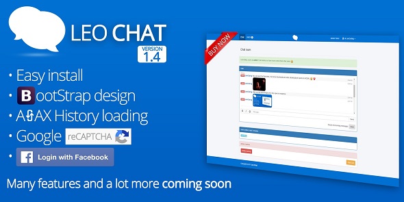 اسکریپت چت و گفتگوی آنلاین Leo Chat نسخه 1.5