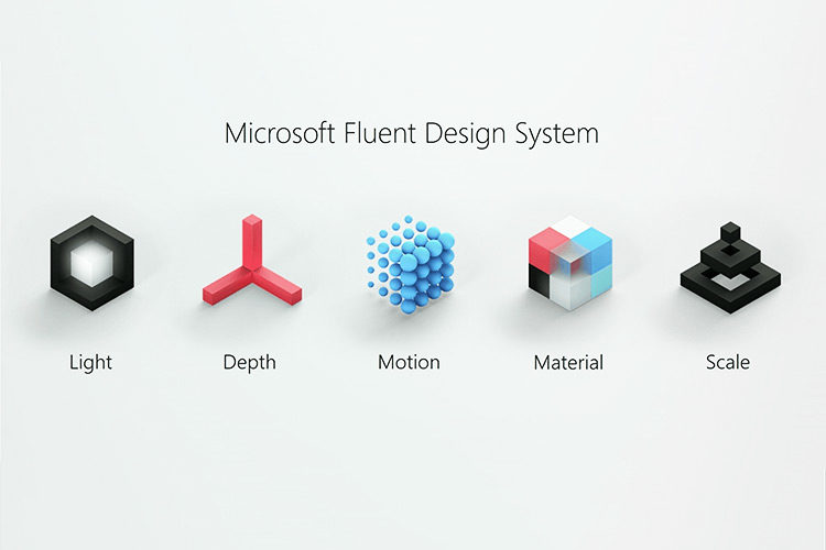 مایکروسافت : نمایش زبان طراحی فلوئنت در ویندوز ۱۰ 