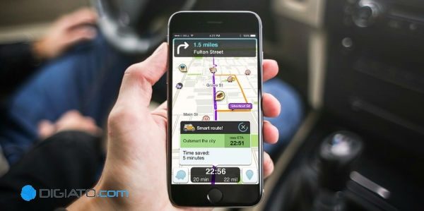 اپلیکیشن نقشه و مسیریابی Waze