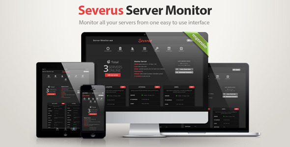 اسکریپت بررسی وضعیت سرور ها Severus Server Monitor