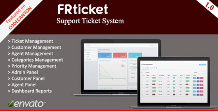 اسکریپت تیکت و پشتیبانی مشتریان FRticket